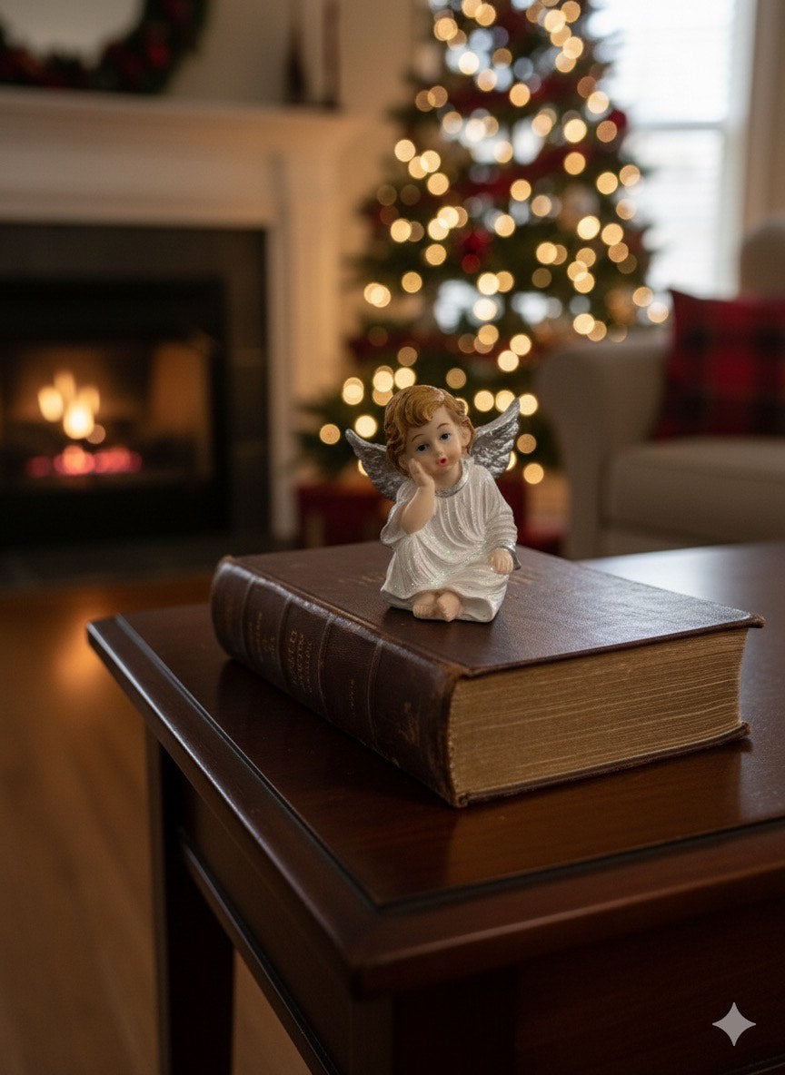 Porcelain Angel Toy